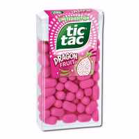 Ferrero Tic Tac Dragon Fruit 110er, Großpackung, 54g Packung Ferrero Tic Tac Dragon Fruit 110er, Großpackung, 54g Packung Bild 1