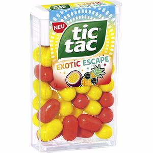 Ferrero Tic Tac Exotic Escape, Dragee-Bonbon, 18g Packung Bild 1