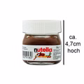 Ferrero Nutella Mini, Brotaufstrich, Nussnugatcreme, 25g Glas Bild 1