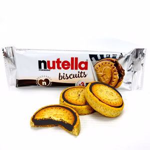 Ferrero Nutella Biscuits 3er, Nussnugatcreme, 41,4g Riegel Bild 1