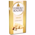Ferrero Rocher Weiss, Schokolade, 90g Tafel Bild 1
