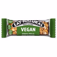 Eat Natural Vegan Erdnüsse, Kokos & dunkle Schokolade 40g Riegel Eat Natural Vegan Erdnüsse, Kokos & dunkle Schokolade 40g Riegel Bild 1