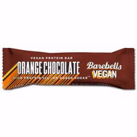 Barebells Vegan Protein Bar Orange Chocolate 55g Riegel Barebells Vegan Protein Bar Orange Chocolate 55g Riegel Bild 1