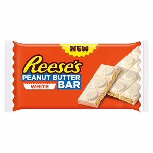 Reeses Peanut Butter Bar White, Erdnussbutter, 90g Tafel Bild 1