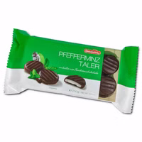 Schluckwerder Pfefferminz-Taler, Schokolade, 250g Packung Schluckwerder Pfefferminz-Taler, Schokolade, 250g Packung Bild 1