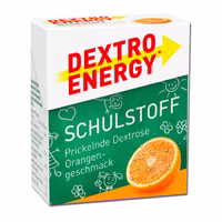 Dextro Energy Schulstoff Orange 50g Packung Dextro Energy Schulstoff Orange 50g Packung Bild 1
