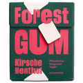 Forest Gum Kirsche Menthol, plastikfreies Kaugummi, 20g Packung Bild 1