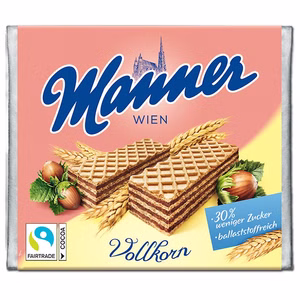 Manner Vollkorn-Schnitte, Neapolitaner, Waffel, 75g Packung Bild 1