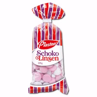 Piasten Schokolinsen 225g Beutel Piasten Schokolinsen 225g Beutel Bild 1