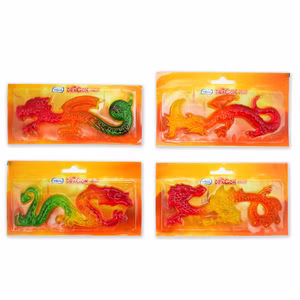 Vidal Dragon Jelly, Fruchtgummi-Drache, 66g Packung Bild 1