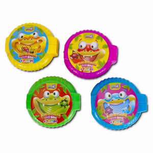 Fun-a-Conda, Kaugummi mit Tattoo, 16g Packung Fun-a-Conda, Kaugummi mit Tattoo, 16g Packung Bild 1