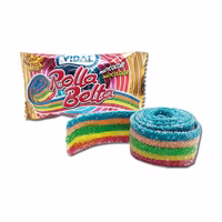 Vidal Rolla Belta Bunte Fruchtgummirolle 19g Vidal Rolla Belta Bunte Fruchtgummirolle 19g Bild 1