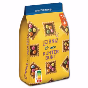 Bahlsen Leibniz Kunter Bunt Choco, Kekse, 125g Beutel Bild 1