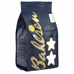 Bahlsen Zimtsterne, Weihnachts-Kekse, 100g Beutel Bild 1