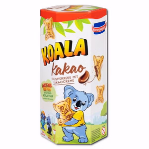 Kuchenmeister Koala Kakao, Kekse, 75g Packung Bild 1