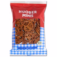 Huober Bio Mini-Brezel, Laugengebäck, 40g Beutel Huober Bio Mini-Brezel, Laugengebäck, 40g Beutel Bild 1