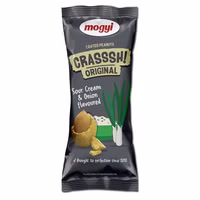 Mogyi Crasssh! Erdnüsse im Teig Sour Cream & Onion 60g Beutel Mogyi Crasssh! Erdnüsse im Teig Sour Cream & Onion 60g Beutel Bild 1