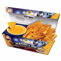 Nacho 'n Dip, Tortilla Chili Chips mit Käse Dip 175g Packung Nacho 'n Dip, Tortilla Chili Chips mit Käse Dip 175g Packung Bild 1
