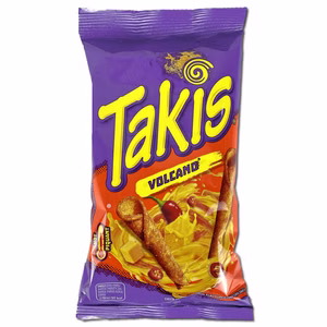 Takis Volcano, scharfe Chips, 100g Beutel Bild 1