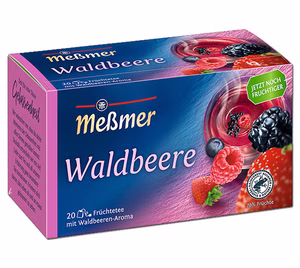 Meßmer Tee Waldbeere, 1 Packung 20 Teebeutel