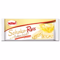 Wawi Schoko-Reis weiße Schokolade, Puffreis, 40g Riegel Wawi Schoko-Reis weiße Schokolade, Puffreis, 40g Riegel Bild 1