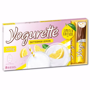 Ferrero Yogurette Buttermilk Lemon, Schokolade, 100g Tafel Ferrero Yogurette Buttermilk Lemon, Schokolade, 100g Tafel Bild 1