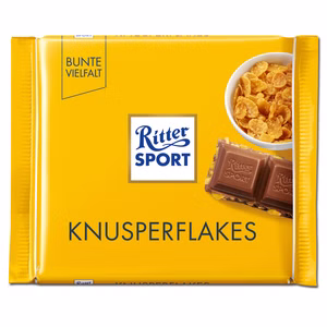 Ritter Sport Knusperflakes, Schokolade, 100g Tafel Bild 1
