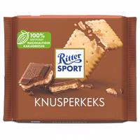 Ritter Sport Knusperkeks, Schokolade, 100g Tafeln Ritter Sport Knusperkeks, Schokolade, 100g Tafeln Bild 1