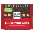 Ritter Sport Dunkle Voll-Nuss, Schokolade, 100g Tafel Bild 1