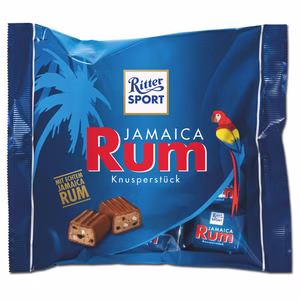 Ritter Sport Rum Knusperstück, Schokolade, 200g Beutel Bild 1