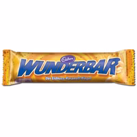 Cadbury Wunderbar, Peanut-Butter, Schokolade, 49g Riegel Cadbury Wunderbar, Peanut-Butter, Schokolade, 49g Riegel Bild 1