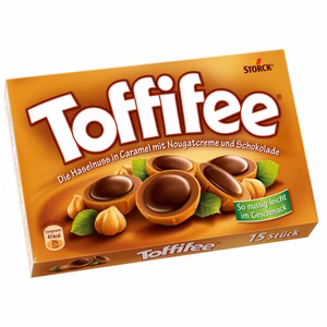 Storck Toffifee, Praline, Schokolade, 125g Packung Bild 1