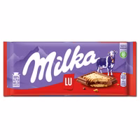Milka LU Kekse Schokolade, 87g Tafel Milka LU Kekse Schokolade, 87g Tafel Bild 1