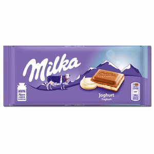Milka Joghurt Schokolade, 100g Tafel Bild 1