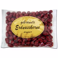 Gebrannte Erdnüsse-Kerne dragiert 100g Beutel Gebrannte Erdnüsse-Kerne dragiert 100g Beutel Bild 1