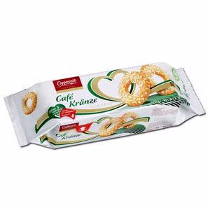 Coppenrath Cafe Kränze, Gebäck, Kekse, 250g Packung Bild 1