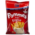 Xox Pommes Snack Ketchup, Knabberartikel, 25g Beutel Bild 1