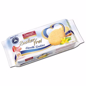 Coppenrath Vanille Cookies zuckerfrei, Kekse, 200g Packung Bild 1
