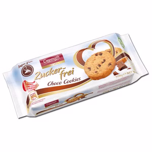 Coppenrath Choco Cookies zuckerfrei, Kekse, 200g Packung Bild 1