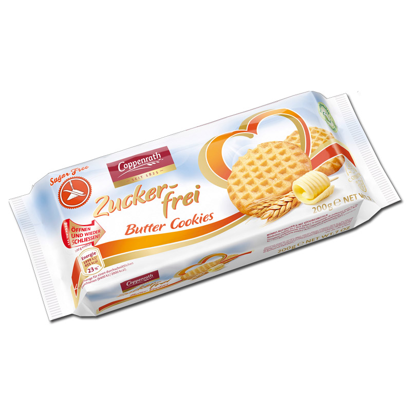 Coppenrath Butter Cookies Zuckerfrei Kekse 200g Packung S igkeiten Coppenrath Butter Cookies Zuckerfrei Kekse 200g Packung S igkeiten