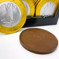 Große Milch-Schokoladen Euro-Münzen Taler 10cm 58g Taler Bild 2