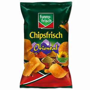 Funny Frisch Chipsfrisch Oriental 150g Beutel Bild 1