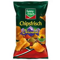 Funny Frisch Chipsfrisch Oriental 150g Beutel Funny Frisch Chipsfrisch Oriental 150g Beutel Bild 1