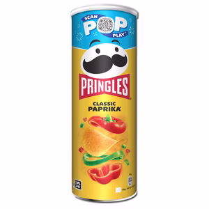 Pringles Paprika, Chips, 165g Dose Bild 1