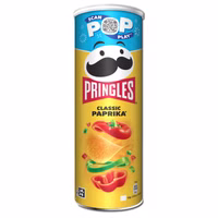 Pringles Paprika, Chips, 165g Dose Pringles Paprika, Chips, 165g Dose Bild 1