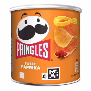 Pringles Sweet Paprika Chips 40g Dose Bild 1