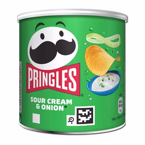 Pringles Sour Cream Onion Chips 40g Dose Bild 1