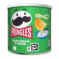 Pringles Sour Cream Onion Chips 40g Dose Pringles Sour Cream Onion Chips 40g Dose Bild 1