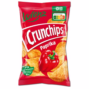 Lorenz Crunchips Paprika, Chips, 150g Beutel Bild 1