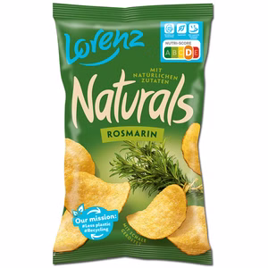 Lorenz Naturals Rosmarin Chips 95g Beutel Bild 1